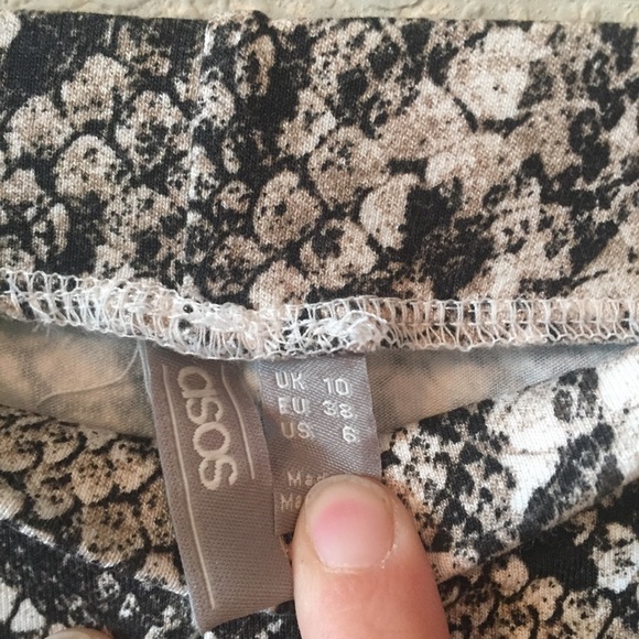 NWT ASOS Snakeskin Leggings - Picture 4 of 5